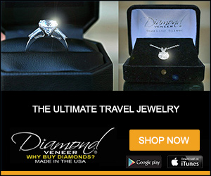Diamond Veneer Travel Jewelry